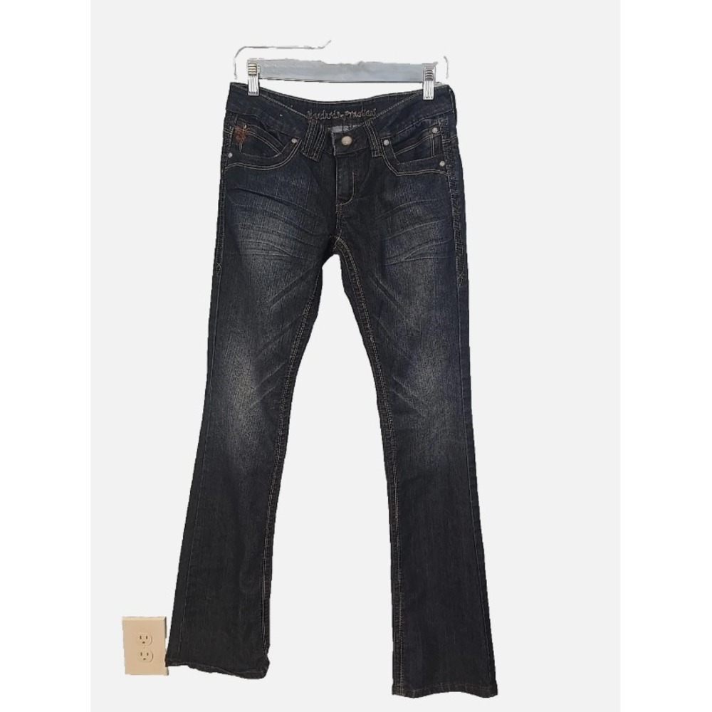 tandards & Practices Bootcut Jeans Dark Wash 29x37 Long
